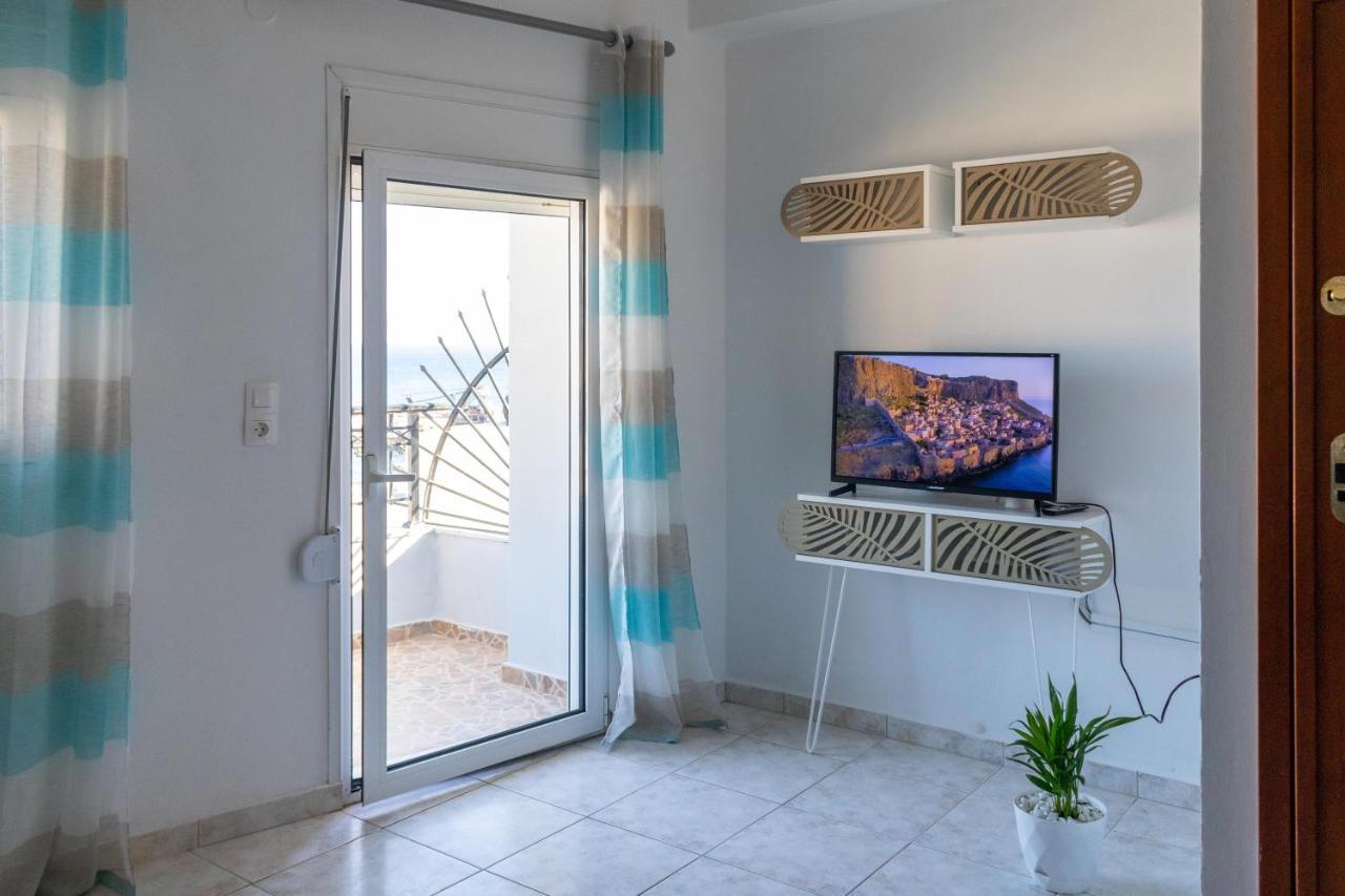 Lovely Sea View Apartment At The Heart Of The Town Ierápetra Esterno foto