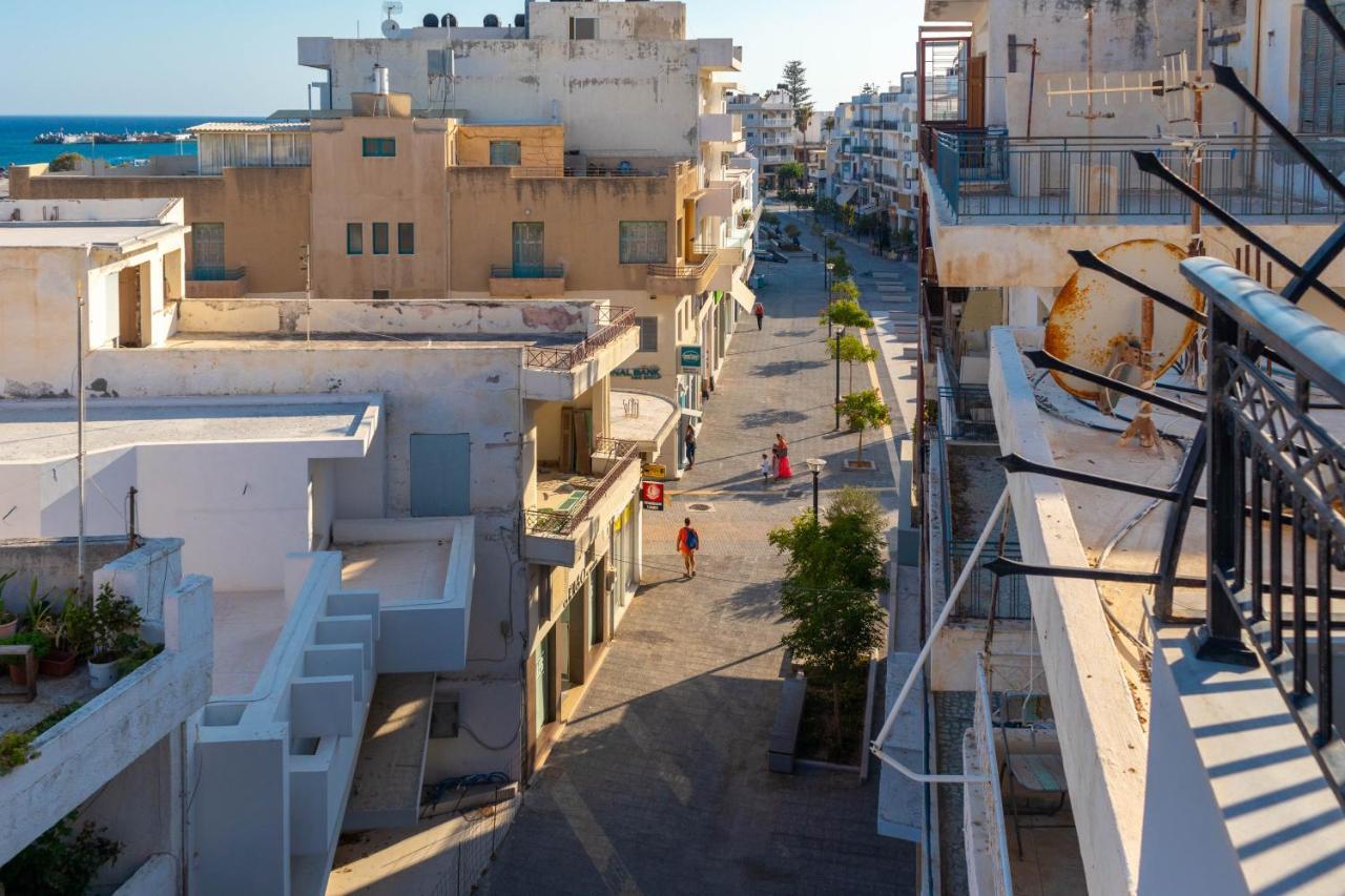 Lovely Sea View Apartment At The Heart Of The Town Ierápetra Esterno foto
