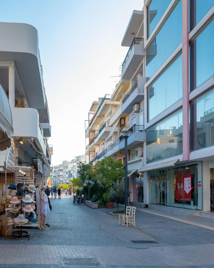 Lovely Sea View Apartment At The Heart Of The Town Ierápetra Esterno foto