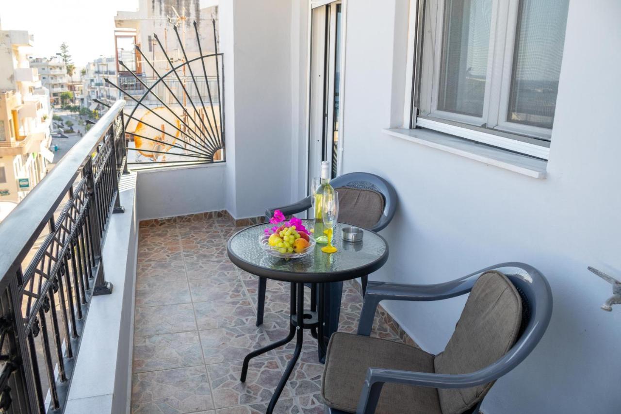 Lovely Sea View Apartment At The Heart Of The Town Ierápetra Esterno foto